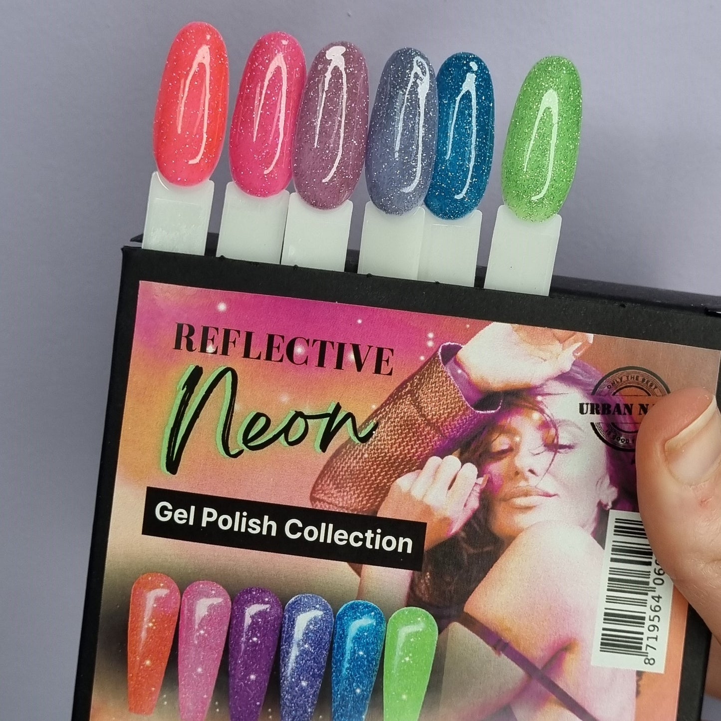 Urban Nails gelpolish collectie Reflective Neon