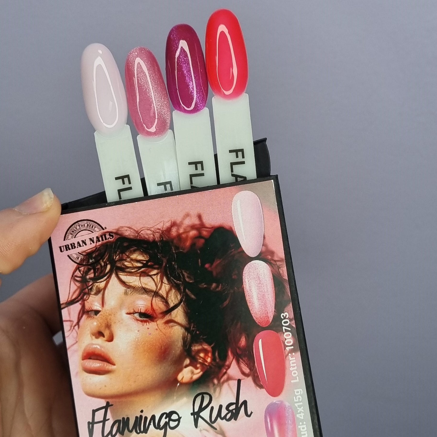 Urban Nails gelpolish collectie Flamingo Rush