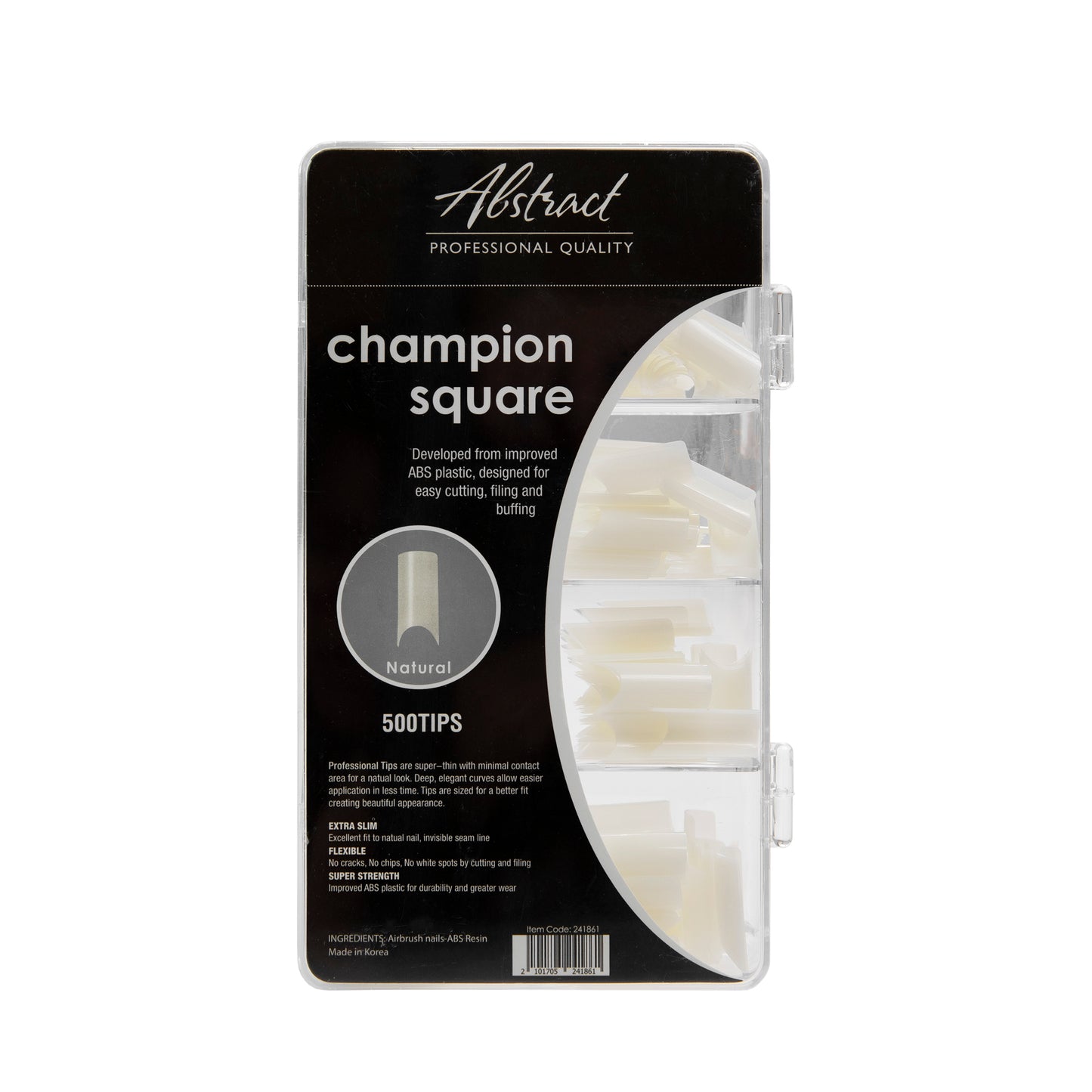 Abstract champion square tips