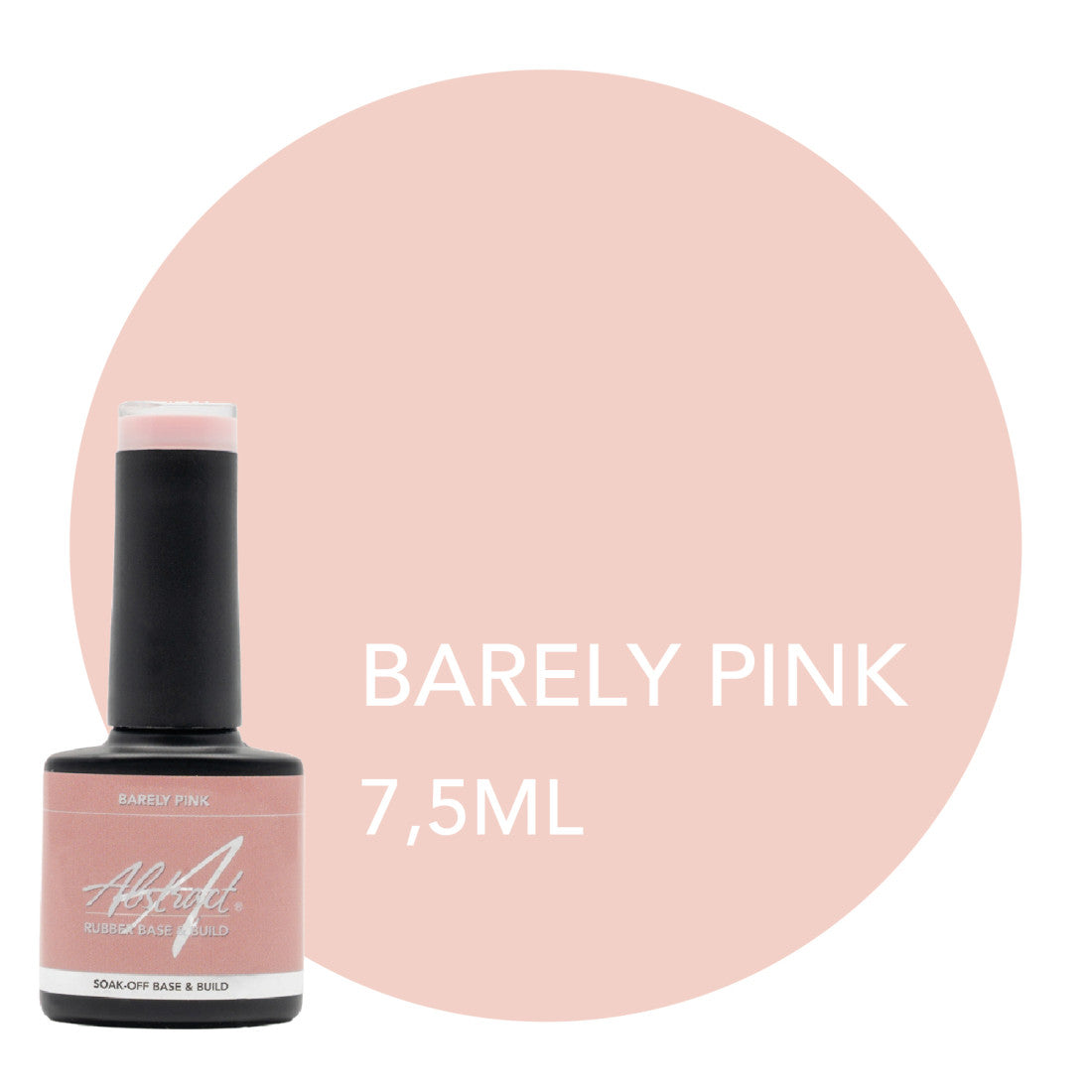 Abstract Rubber Base & Build Barely Pink