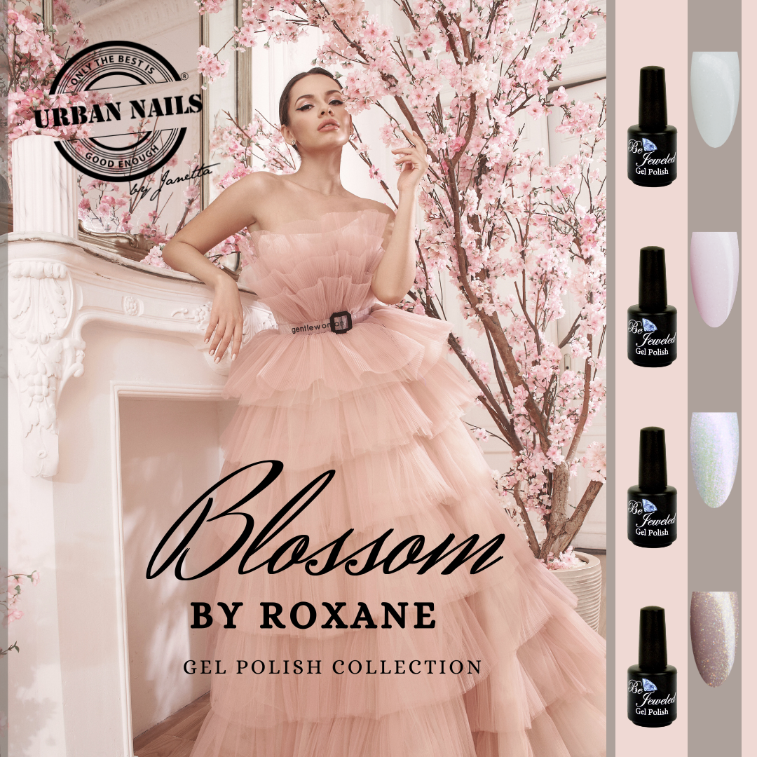 Urban Nails gelpolish collectie Blossom - 4 x 15 gram