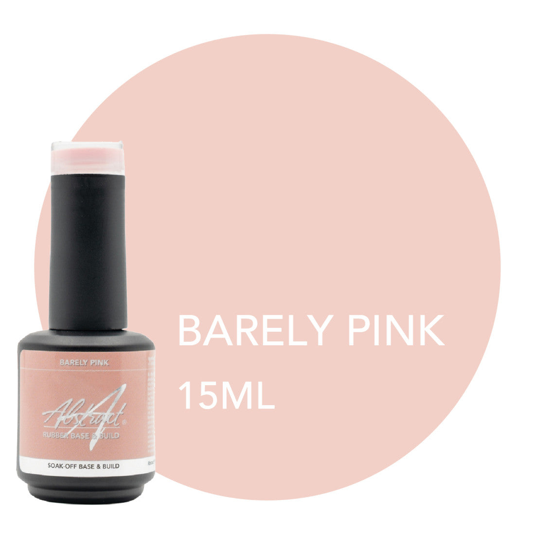 Abstract Rubber Base & Build Barely Pink