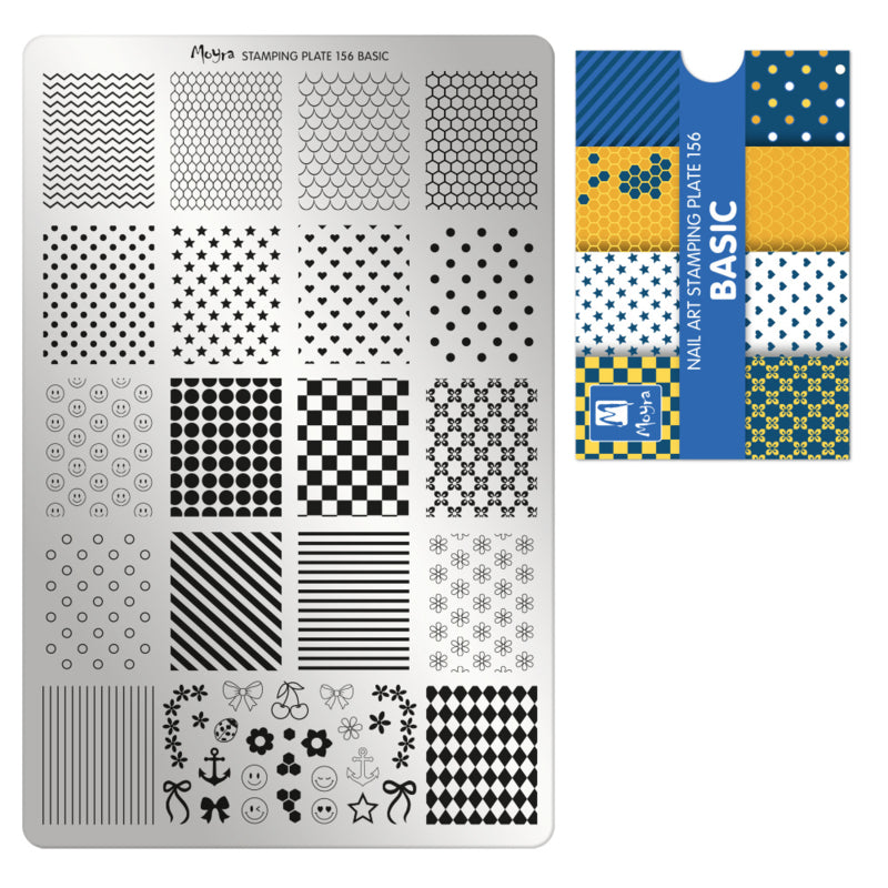 Moyra Stamping Plate Basic 156