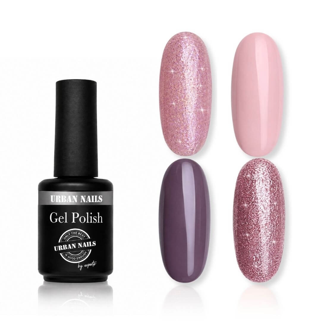 Urban Nails gelpolish collectie The Starlet - 4 x 8 gram