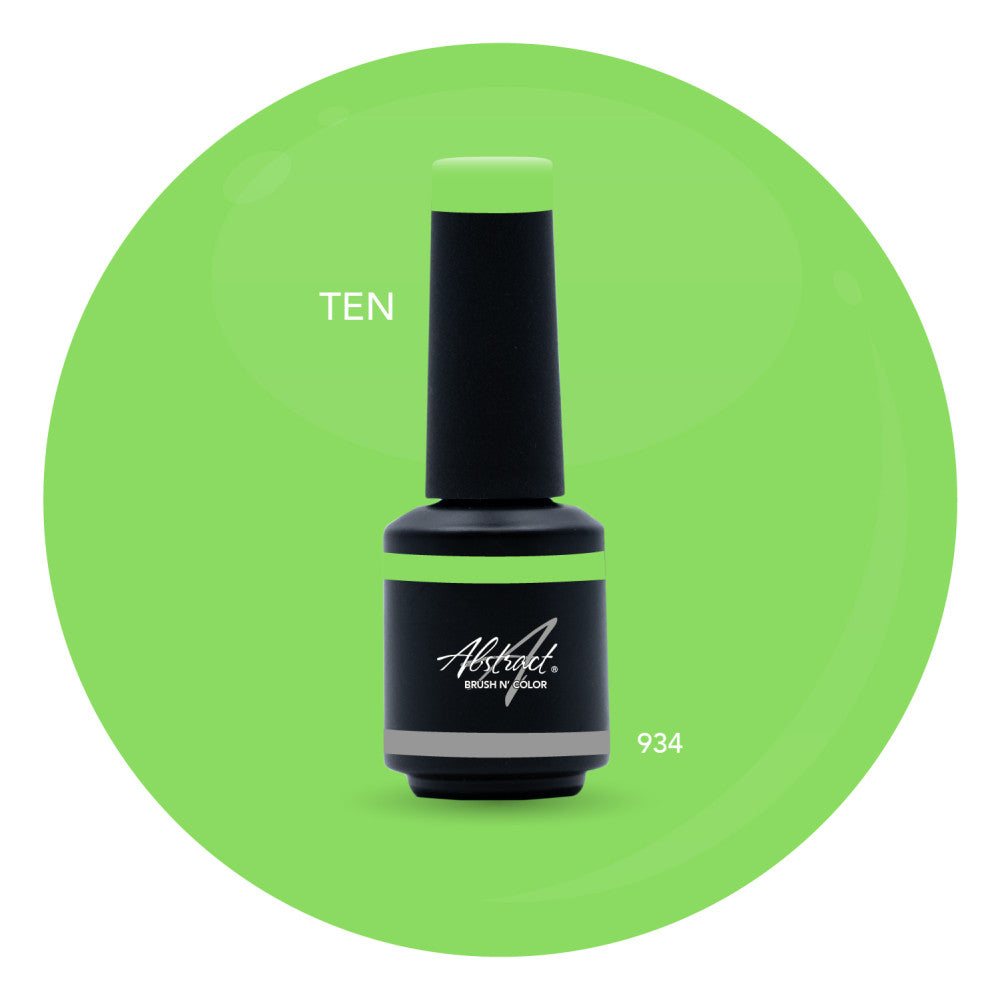 Abstract Brush N' Color gelpolish Ten - 10 ml