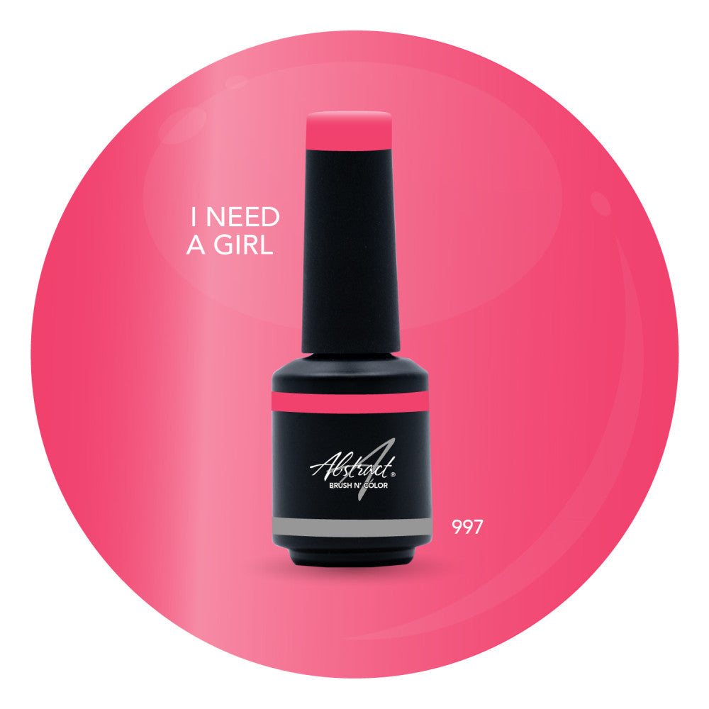 Abstract Brush N' Color cat-eye gelpolish I need a Girl - 10 ml