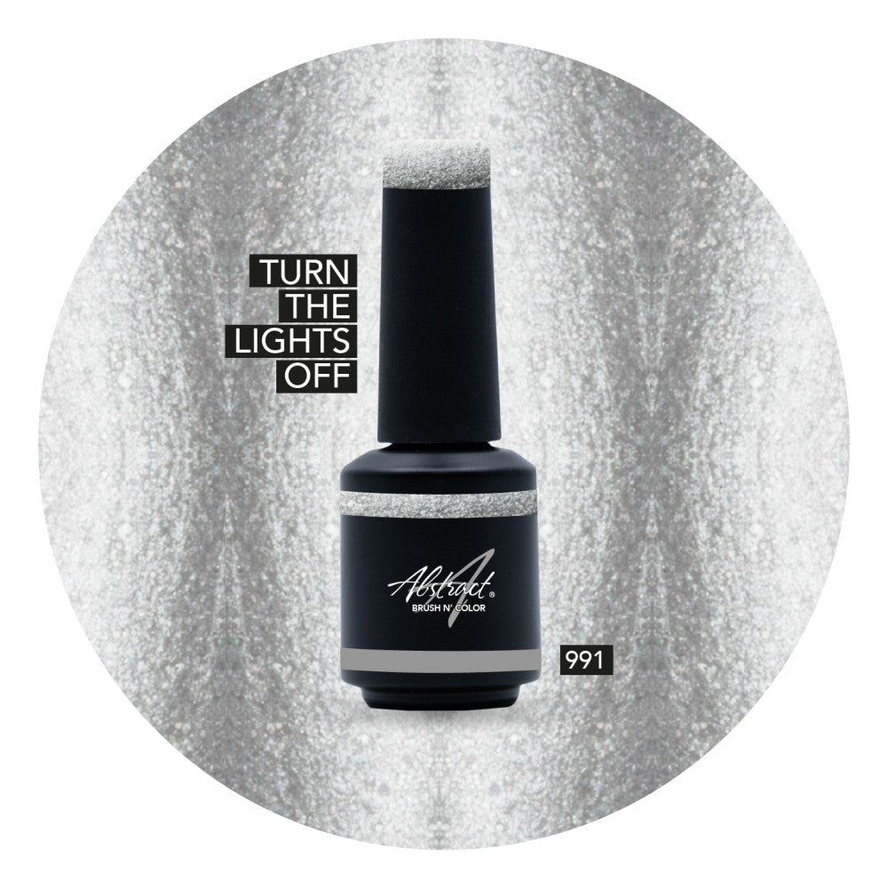Abstract Brush N' Color cat-eye gelpolish Turn the Lights Off - 10 ml