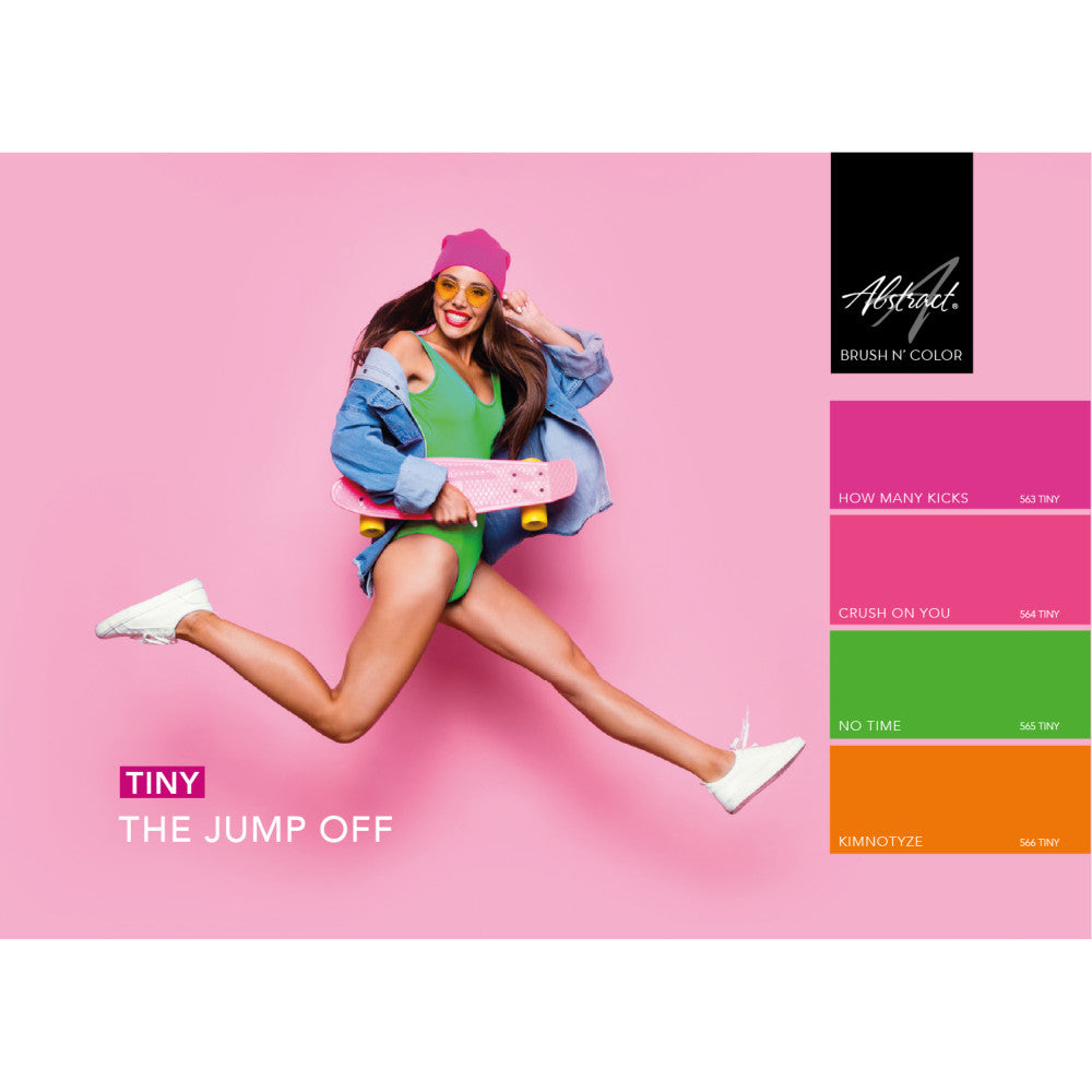 Abstract gelpolish collectie The Jump Off