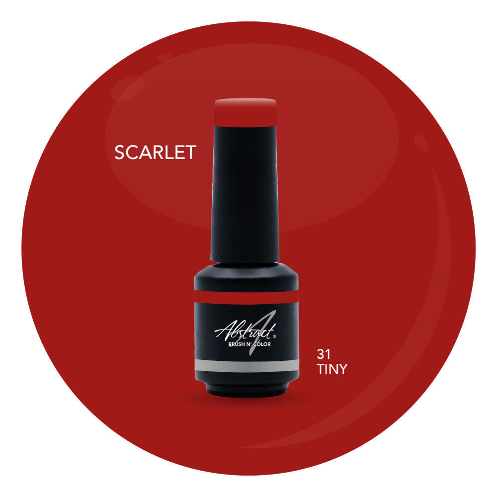Abstract Brush N' Color gelpolish Scarlet - 8 ml