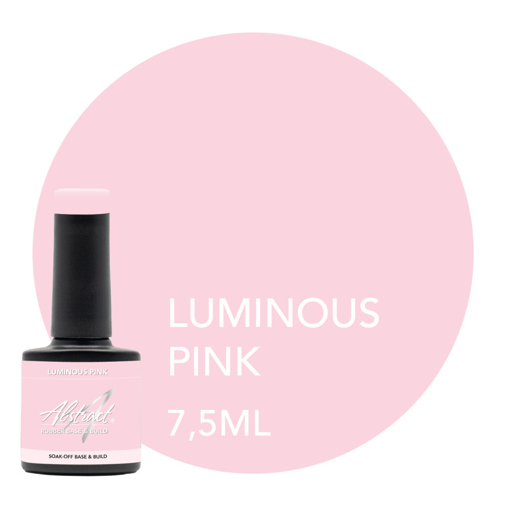 Abstract Rubber Base & Build Luminous Pink
