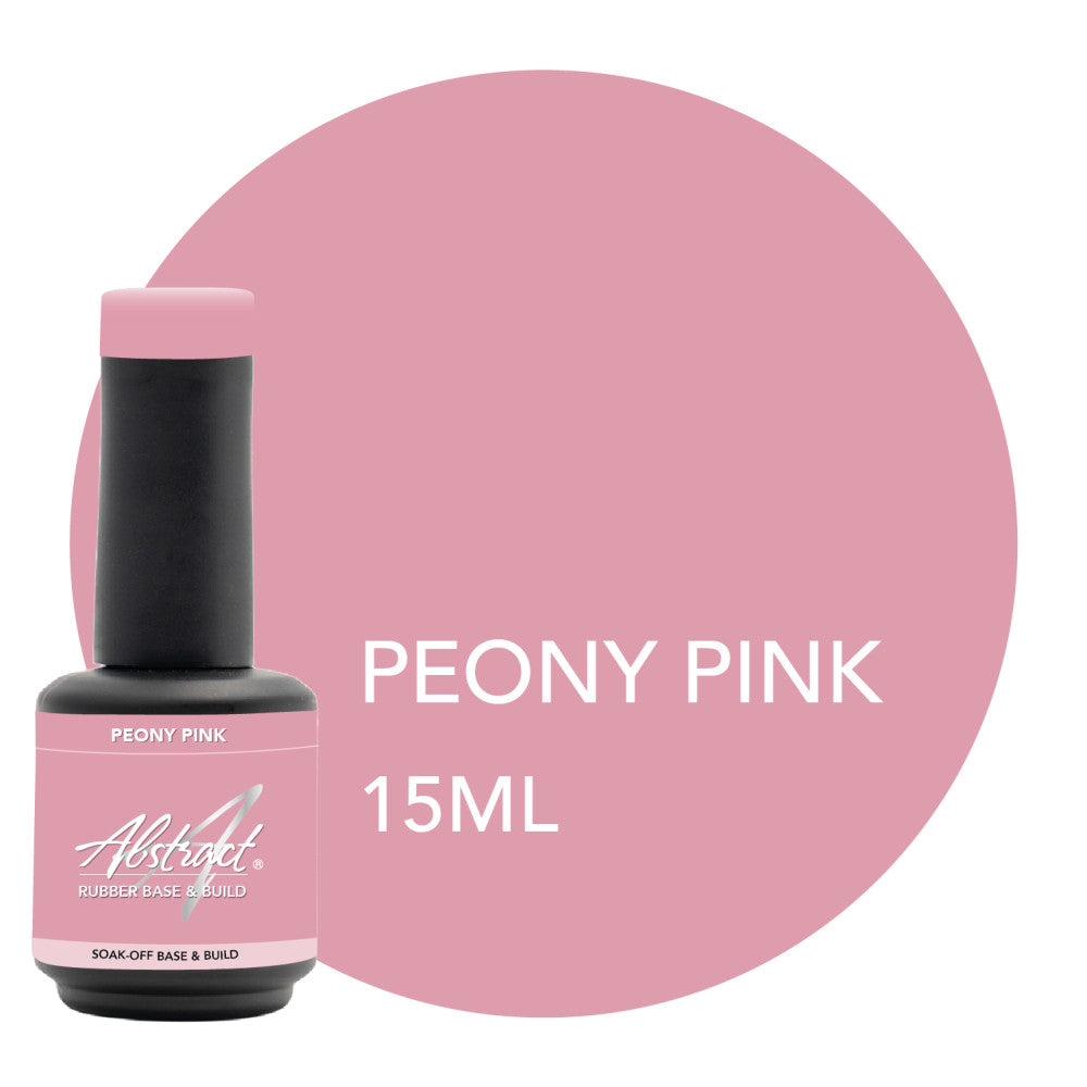 Abstract Rubber Base & Build Peony Pink