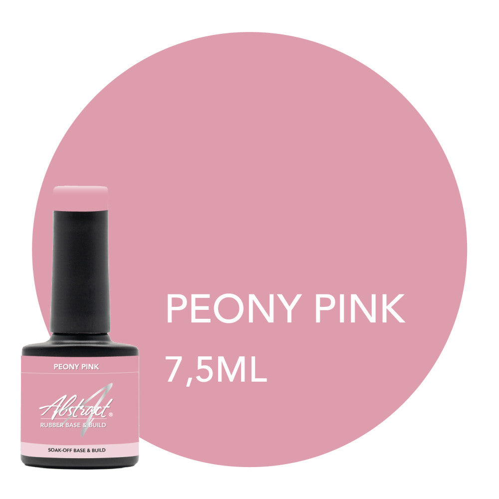 Abstract Rubber Base & Build Peony Pink