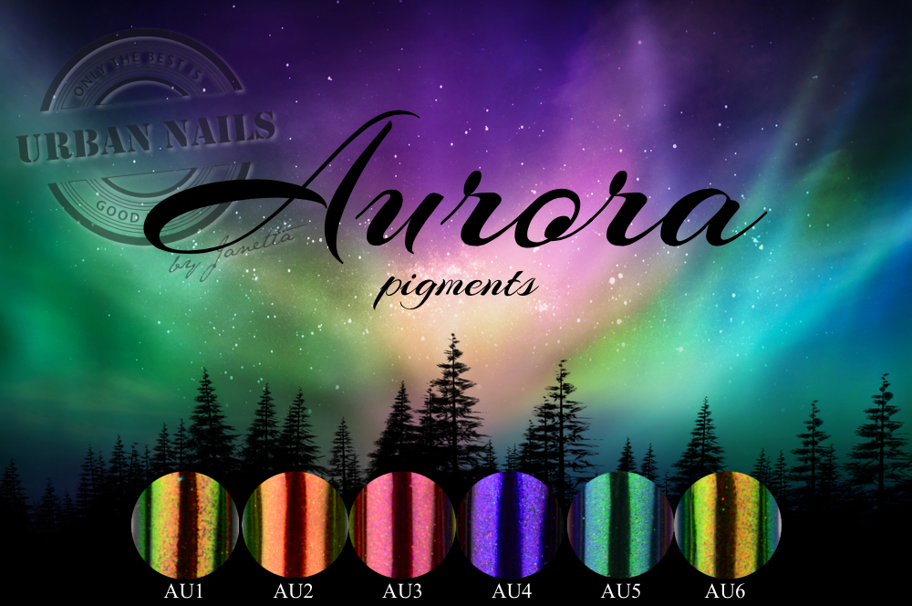 Urban Nails Chrome Aurora 1