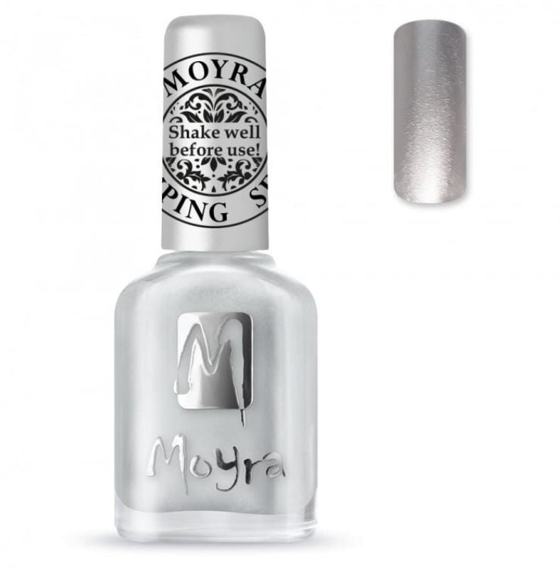 Moyra Stamping Nail Polish SP08 Silver