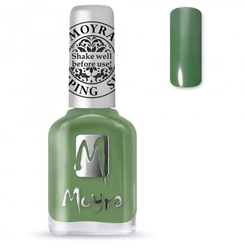 Moyra Stamping Nail Polish SP14 Dark Green
