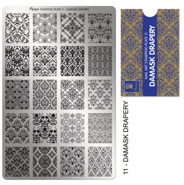 Moyra Stamping Plate Damask Drapery