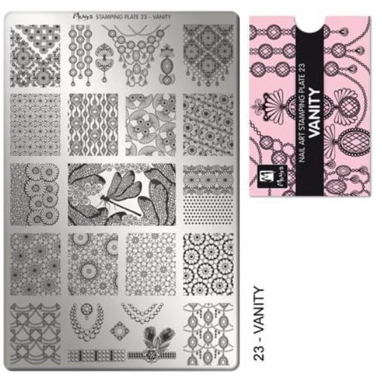 Moyra Stamping Plate Vanity