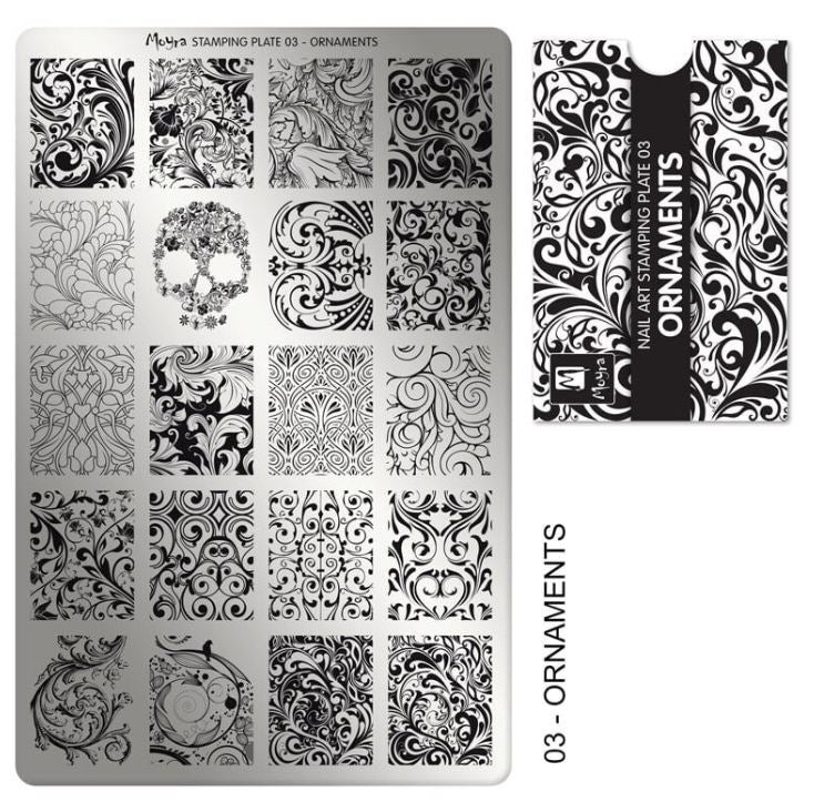 Moyra Stamping Plate Ornaments