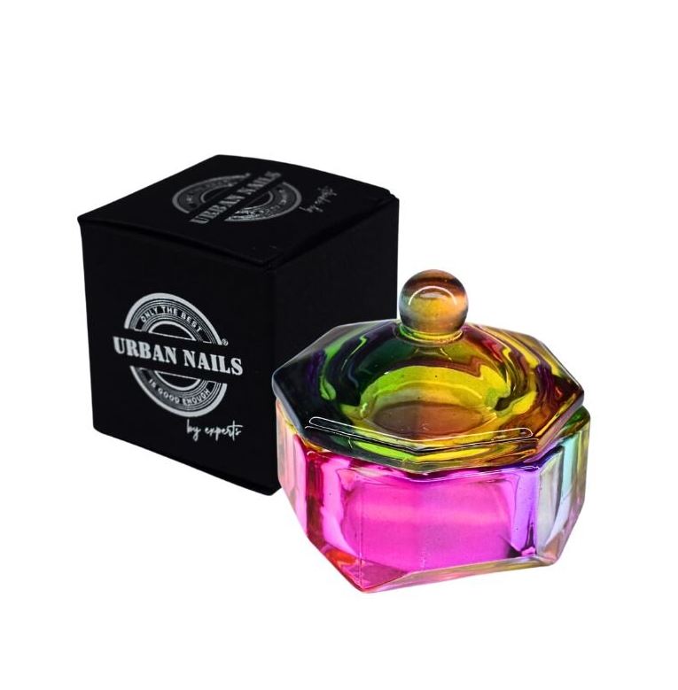 Urban Nails dappendish crystal round