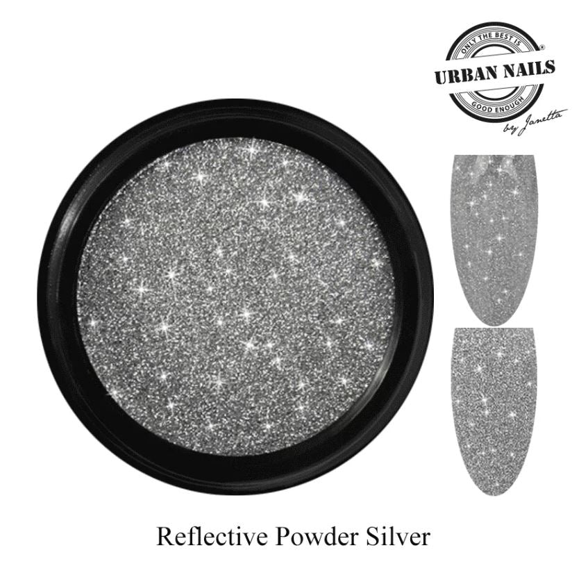 Urban Nails Reflective Powder Silver