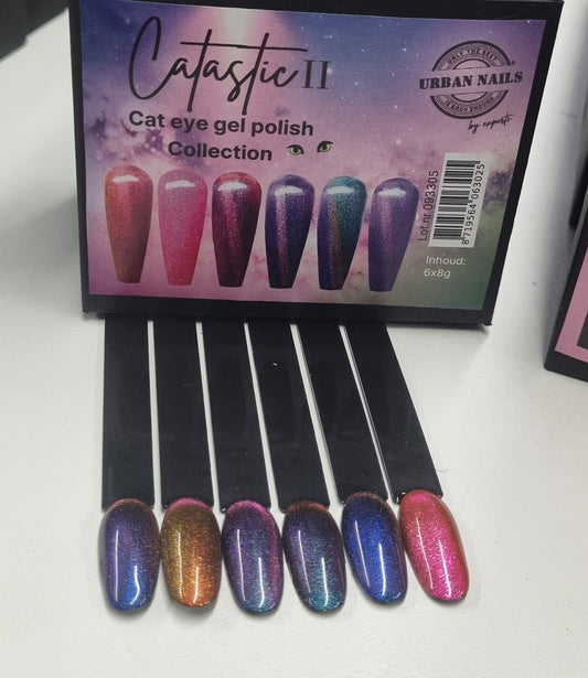 Urban Nails cat-eye gelpolish collectie Catastic II