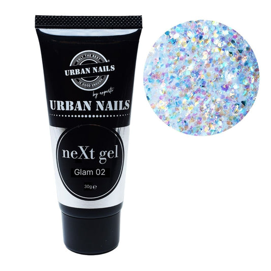 Urban Nails Next gel Glam 02 - 30 gram (acrygel)