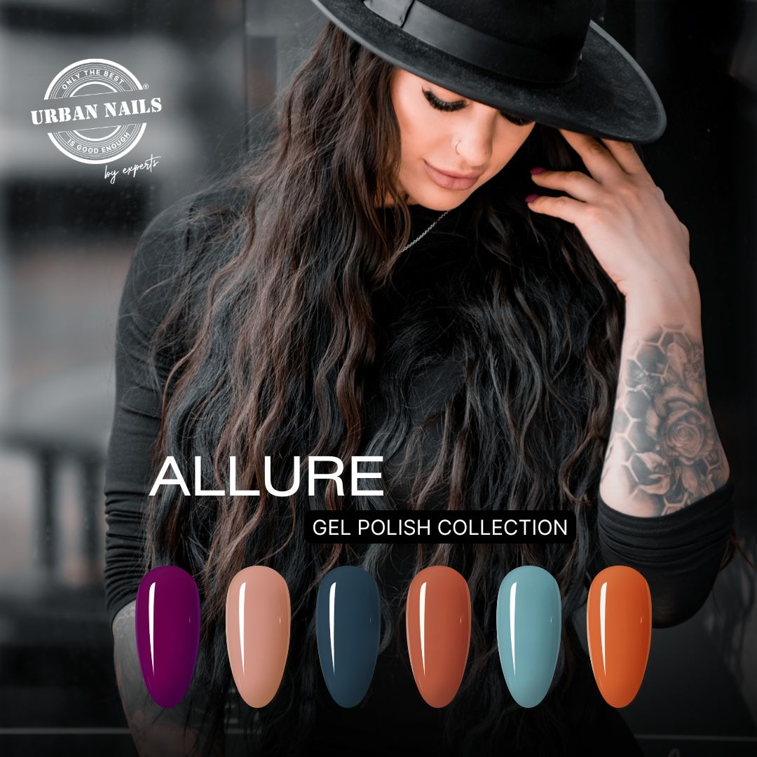 Urban Nails gelpolish collectie Allure - 6 x 8 gram