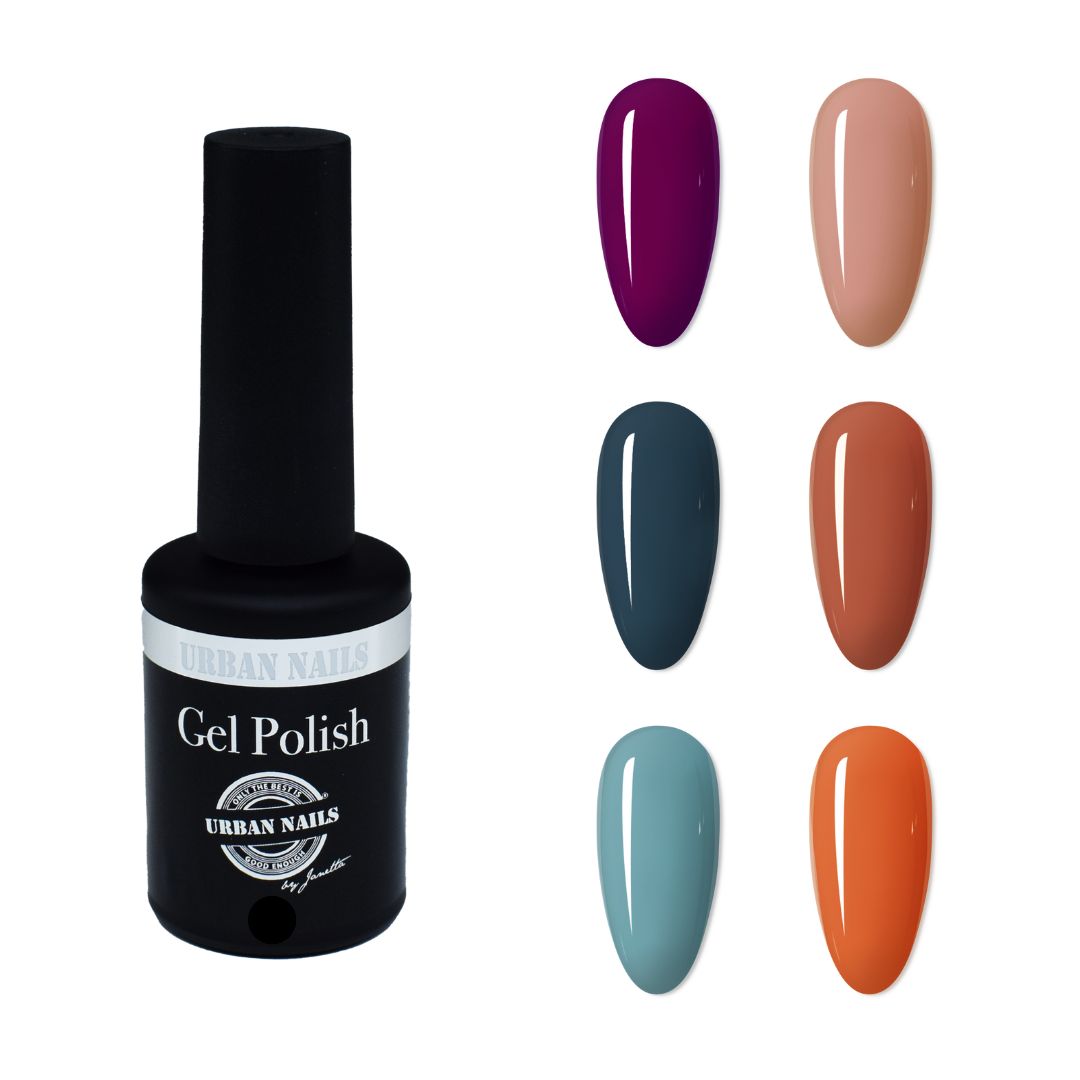 Urban Nails gelpolish collectie Allure - 6 x 8 gram