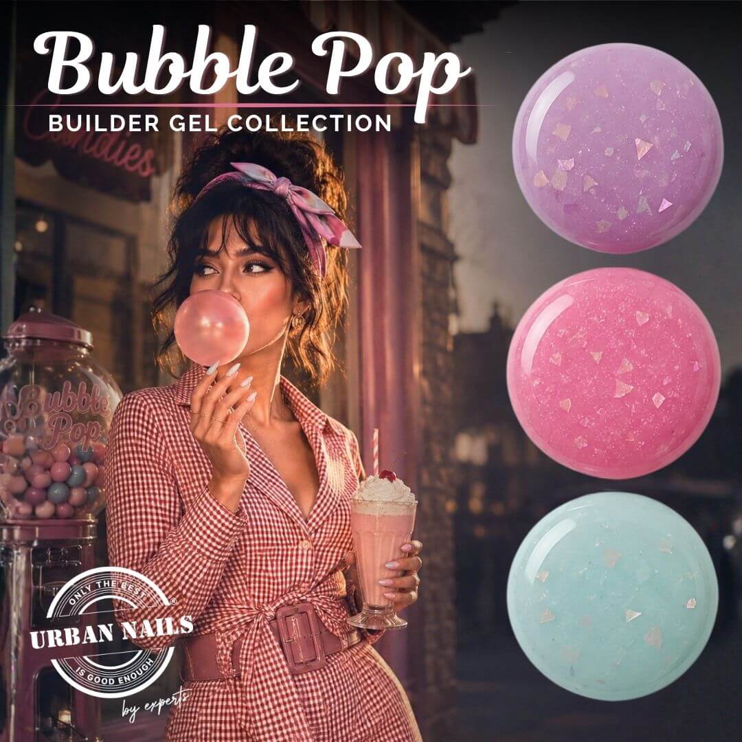Urban Nails BB collectie Bubble Pop - 3 x 8 gram