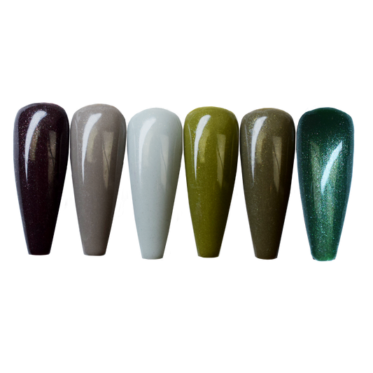 Urban Nails gelpolish collectie Camouflage - 6 x 15 gram