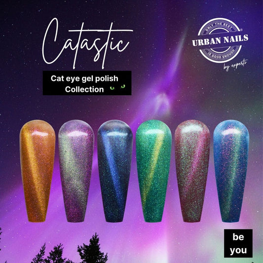 Urban Nails cat-eye gelpolish collectie Catastic