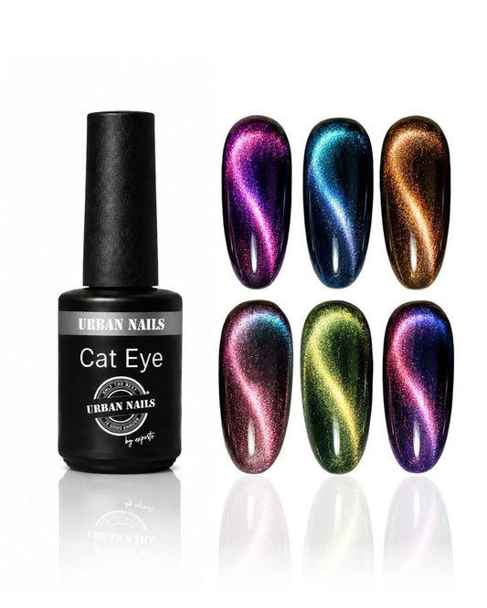 Urban Nails cat-eye gelpolish collectie Catastic 4 - 6 x 8 gram