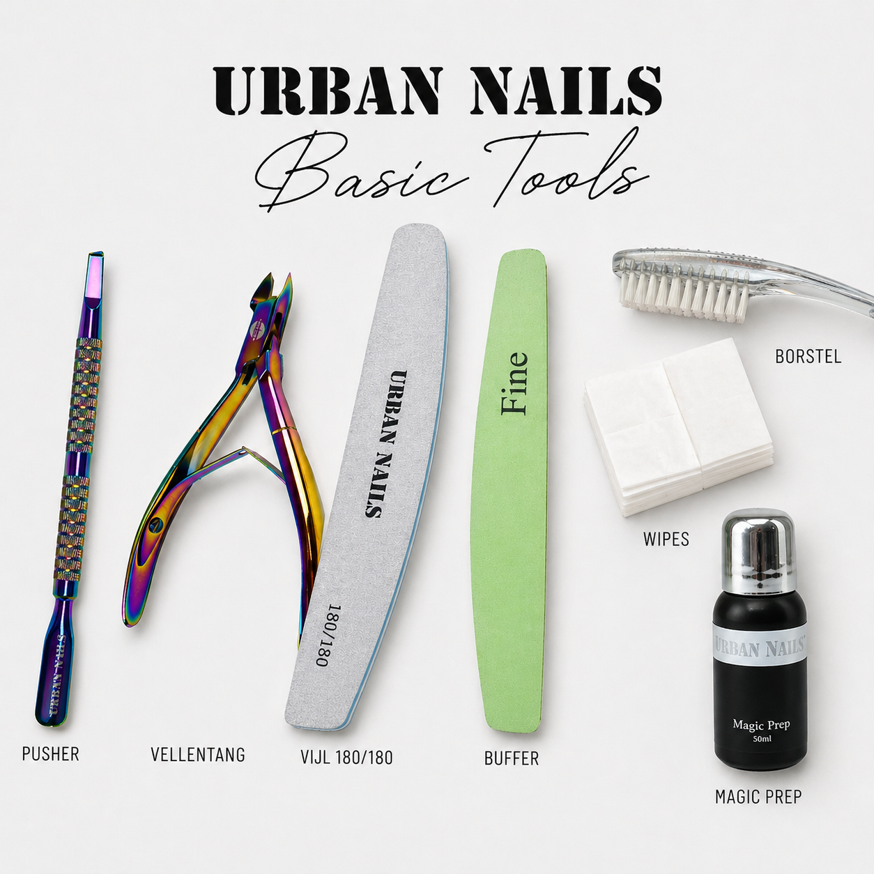 Urban Nails basic tools