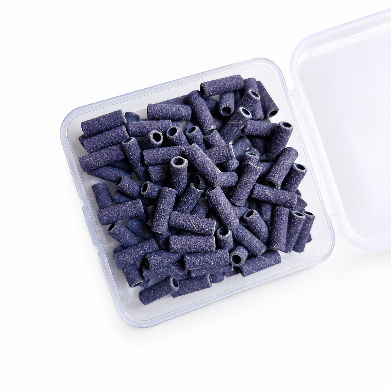 Polished mini schuurrolletjes - 100 stuks