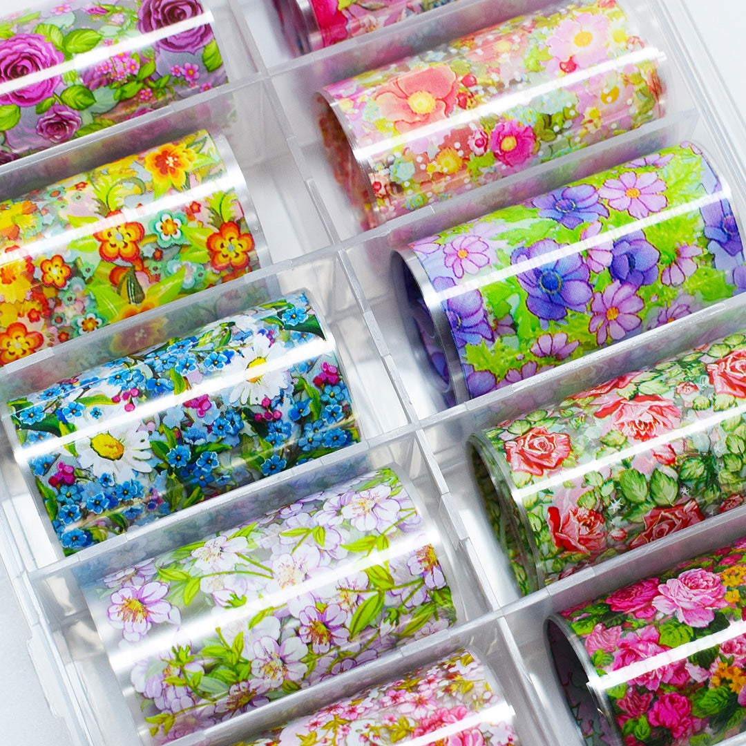 Urban Nails Foil Box Flowers 4