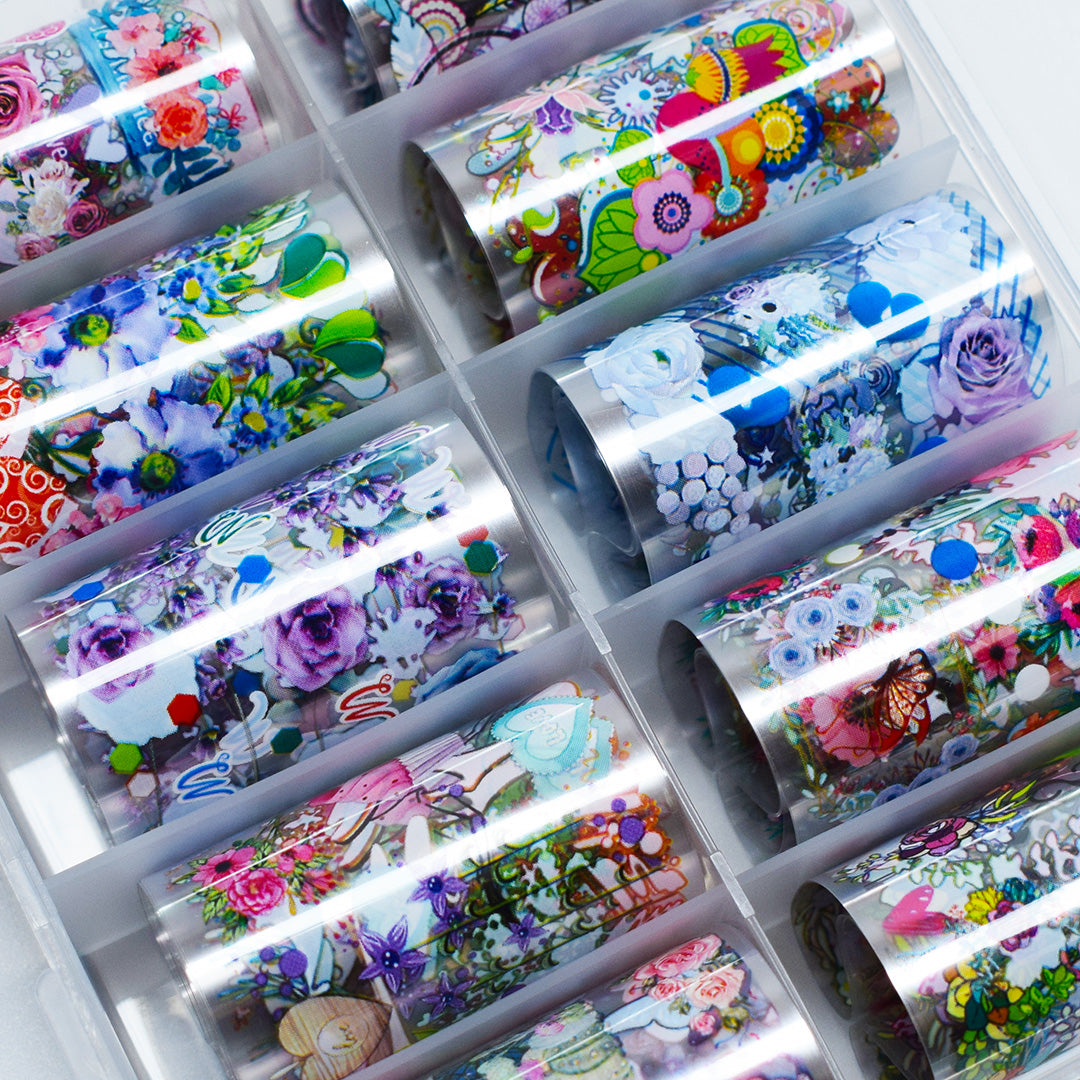 Urban Nails Foil Box Flowers 5