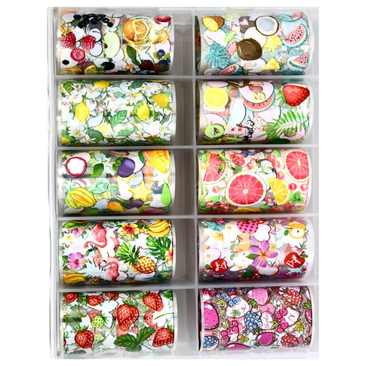 Urban Nails Foil Box Fruity