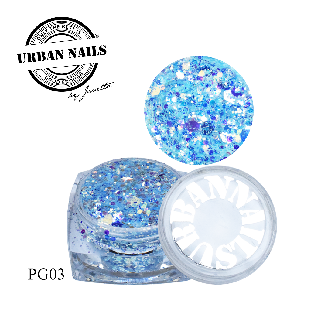 Urban Nails Pixie glitter PG03