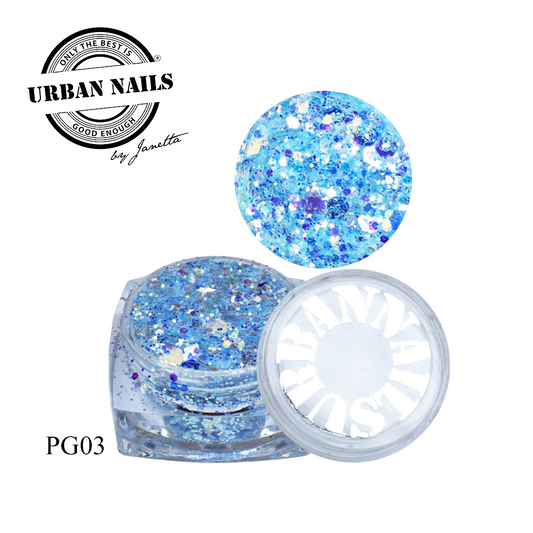 Urban Nails Pixie glitter PG03