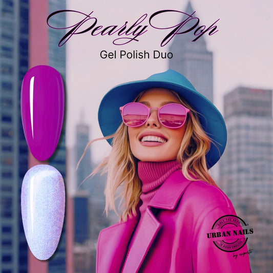 Urban Nails gelpolish duo Pearly Pop - 2 x 15 gram
