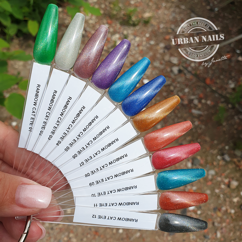 Urban Nails Rainbow cat-eye gelpolish RCA02 - 8 gram