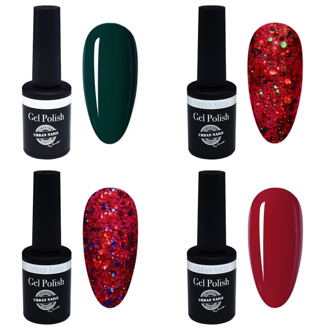 Urban Nails gelpolish collectie Traditions - 4 x 8 gram
