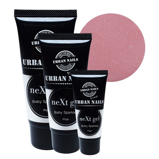 Urban Nails Next gel Baby Sparkle (acrygel)