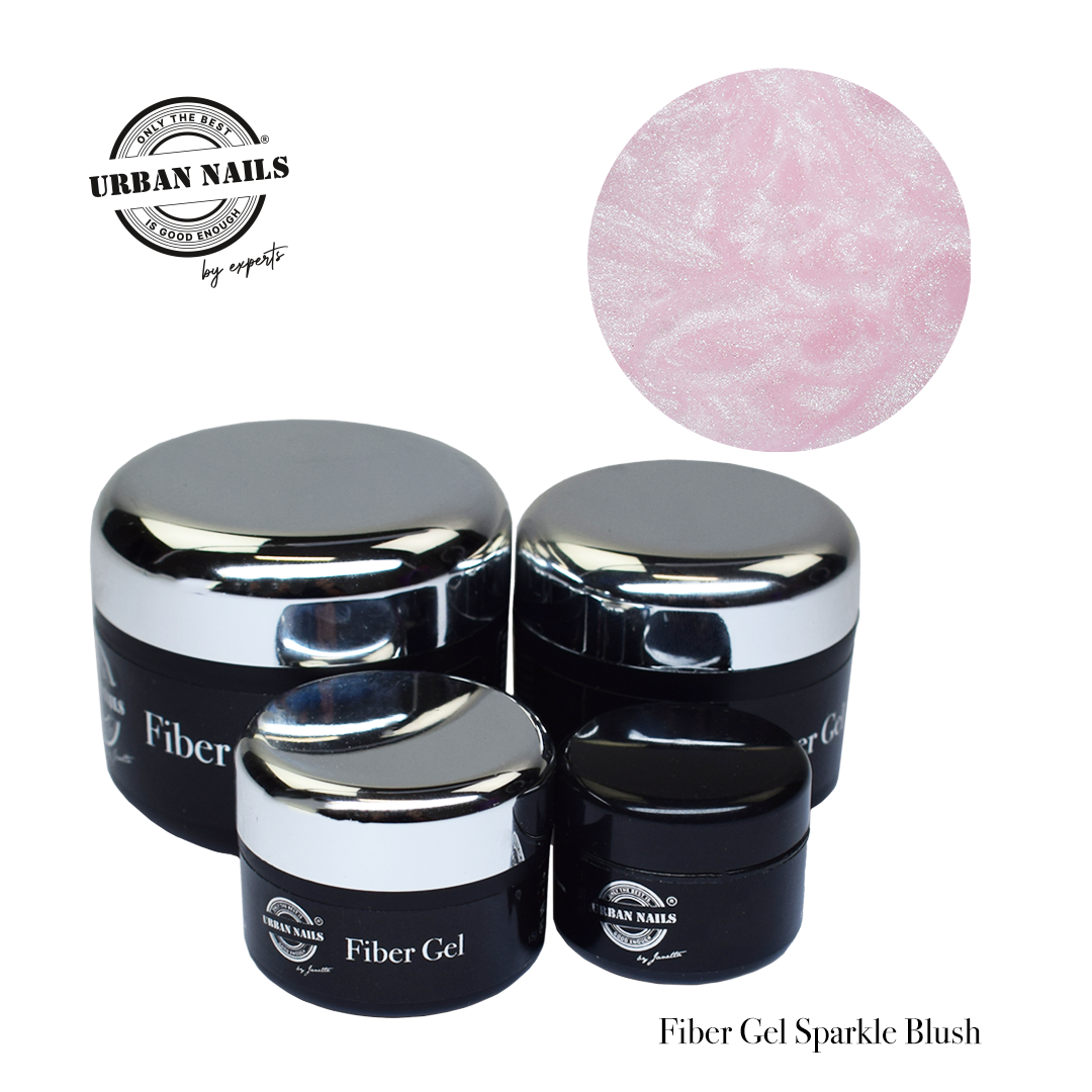 Urban Nails fibergel Sparkle Blush