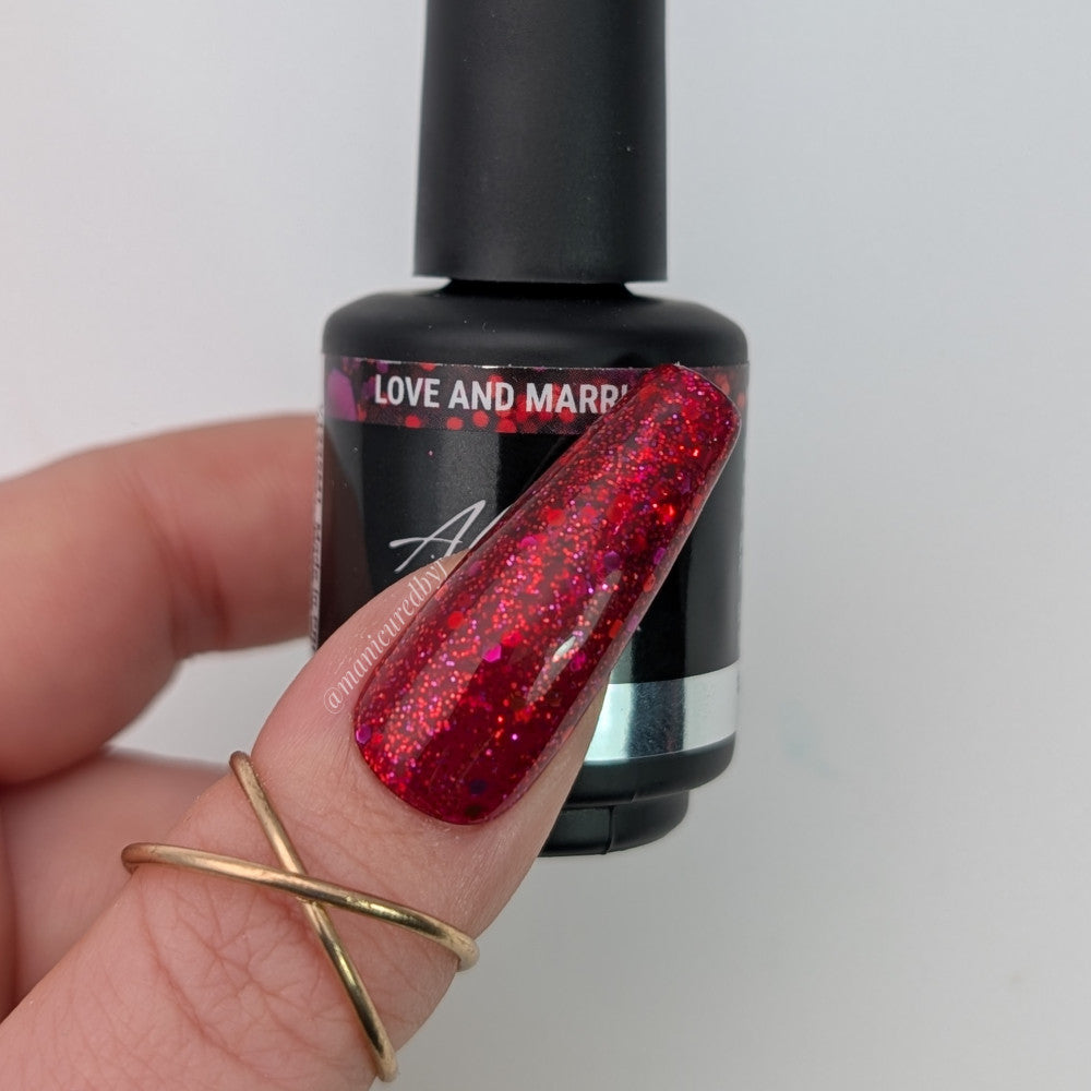 Abstract Brush N' Color gelpolish collectie Strangers in the Night 4 x 10 ml