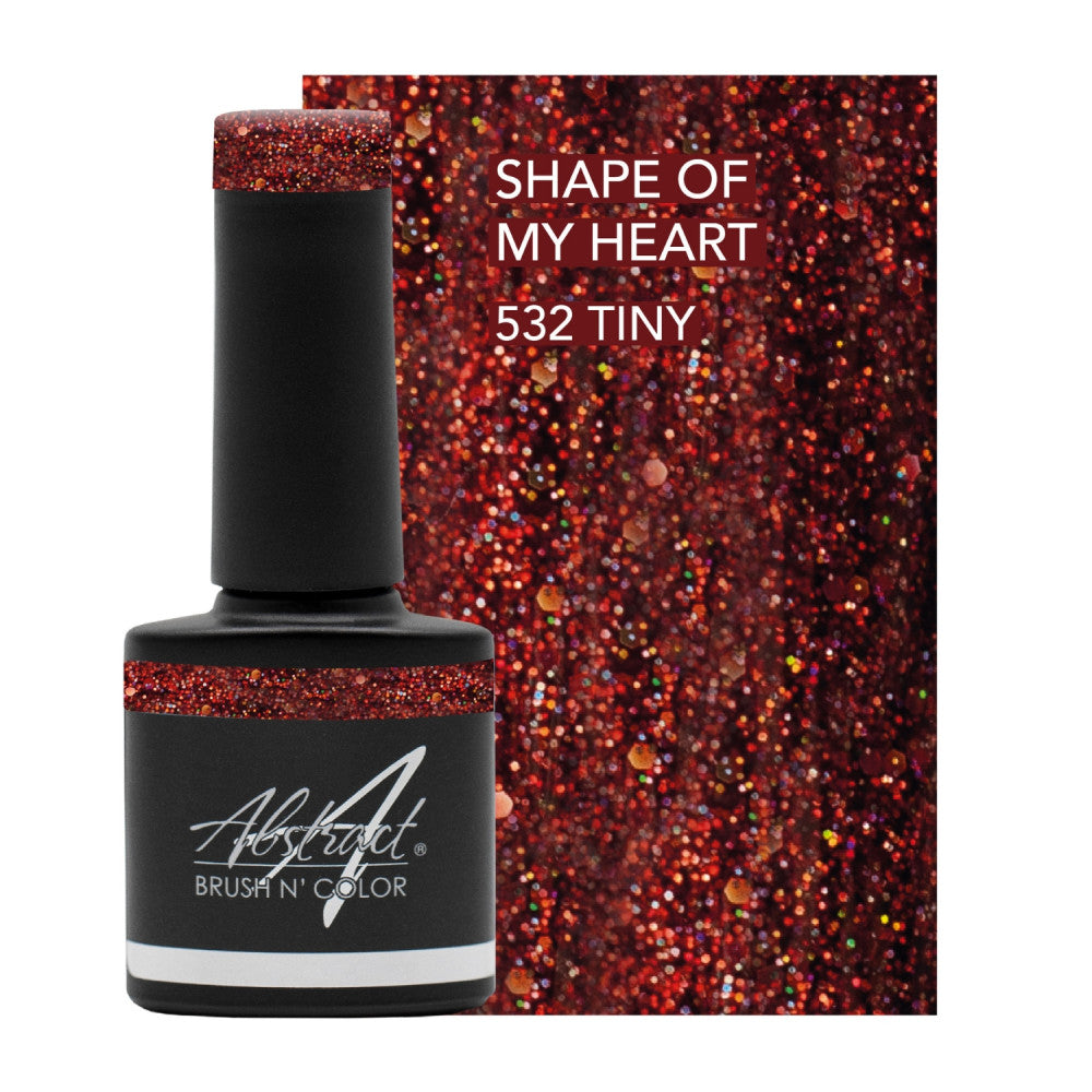 Abstract Brush N' Color gelpolish Shape of My Heart - 7,5 ml