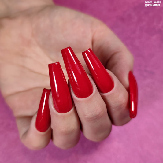 Abstract Brush N' Color gelpolish Rebellious Red - 7,5 ml