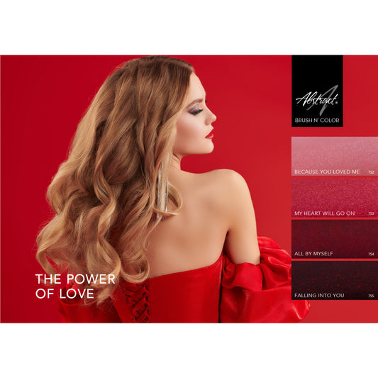 Abstract Brush N' Color gelpolish collectie The Power of Love 4 x 10 ml