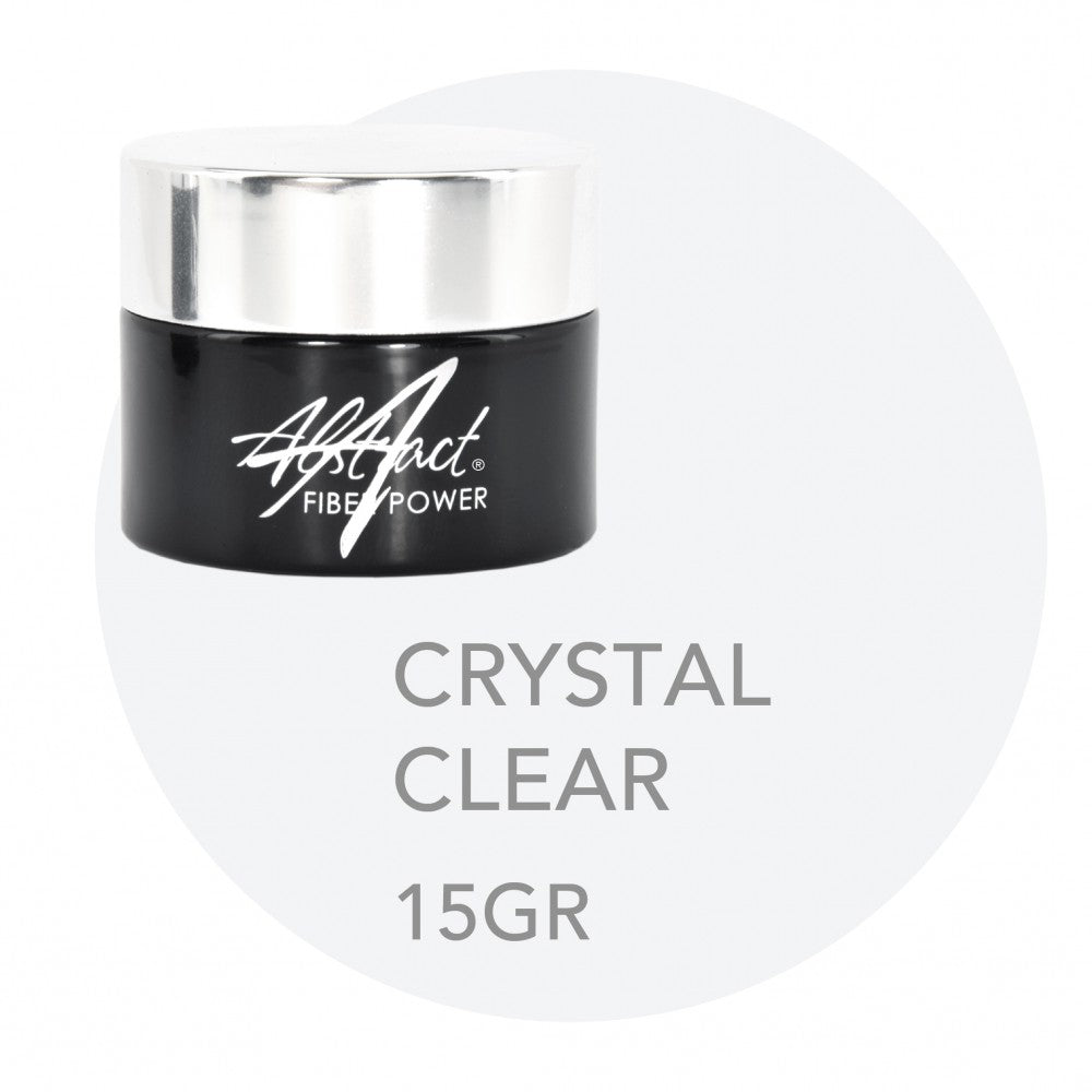 Abstract Fiber Power gel Crystal Clear