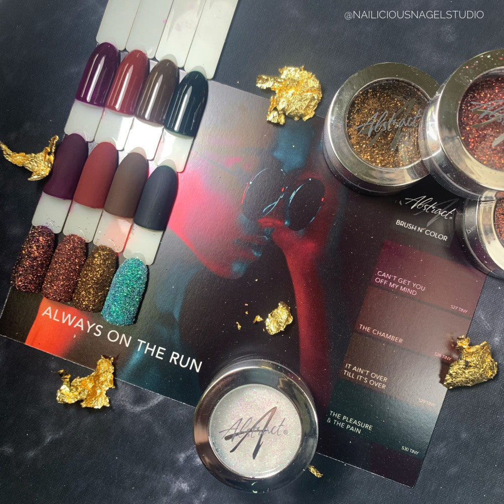 Abstract Brush N' Color gelpolish collectie Always on the Run - 4 x 7,5 ml